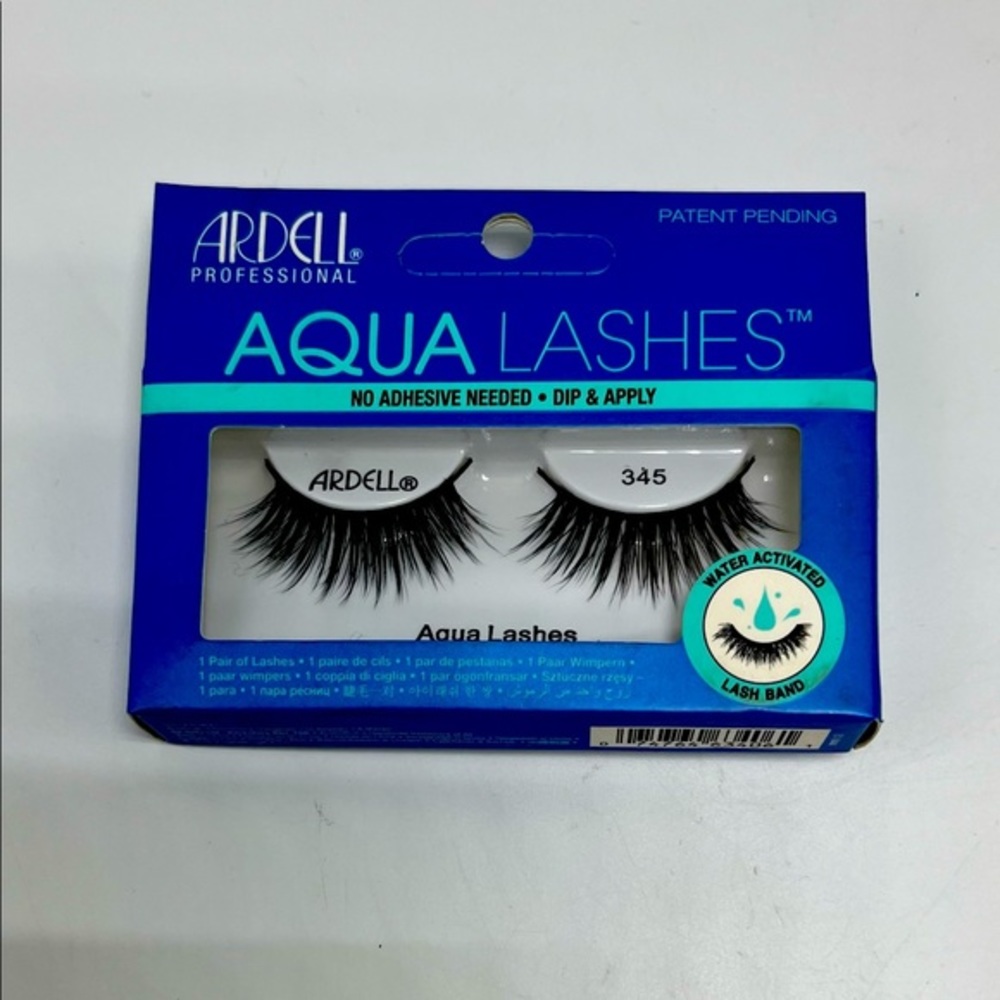 Two Sets Of  Ardell's Aqua Lash Reusable False Eyelashes #344 NWT